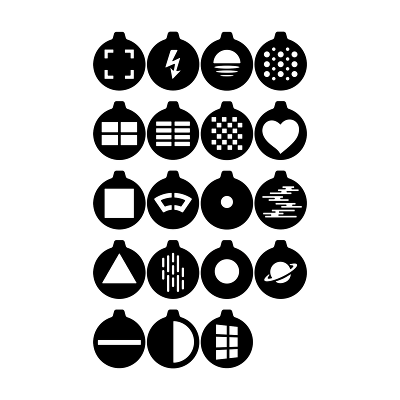 LED-Effekt-Licht I Photoolex Gobo Light