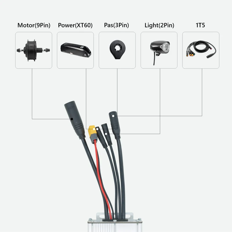 eSoulbike™ 48V 500W Waterproof Rear Wheel Hub Motor Ebike Conversion Kit