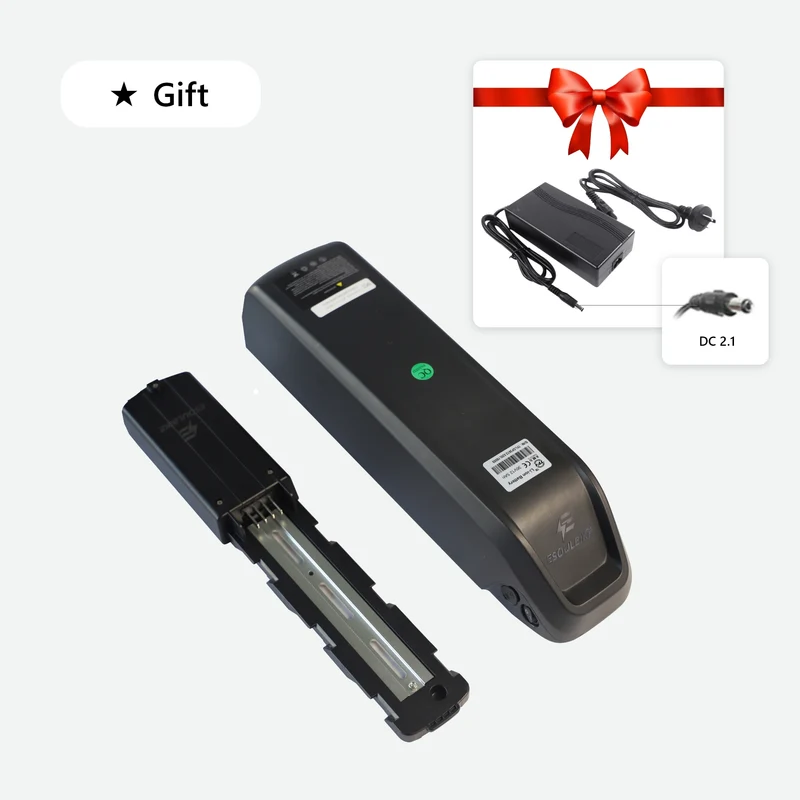 eSoulbike™ 52V 48V 36V Electric Bike Tube Battery