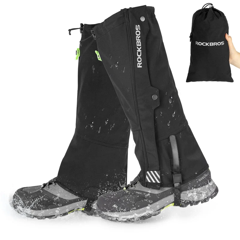 ROCKBROS 야외 Gamaschen wasserdichte Schnee Gaiter for Herren Damen