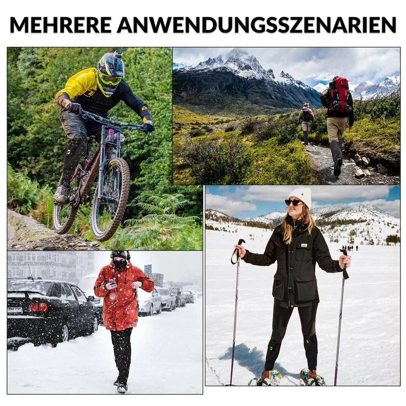 ROCKBROS 야외 Gamaschen wasserdichte Schnee Gaiter for Herren Damen