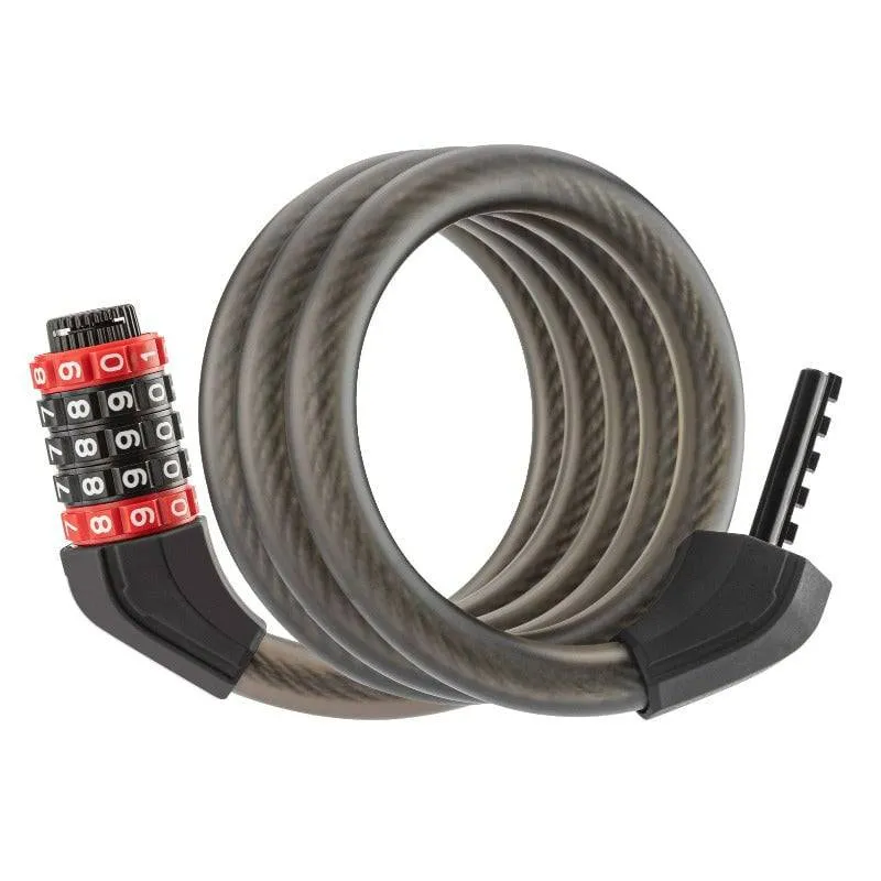 ROCKBROS Fahrradschloss mit 5-stelligem Zahlencode aus PVC 및 Stahl