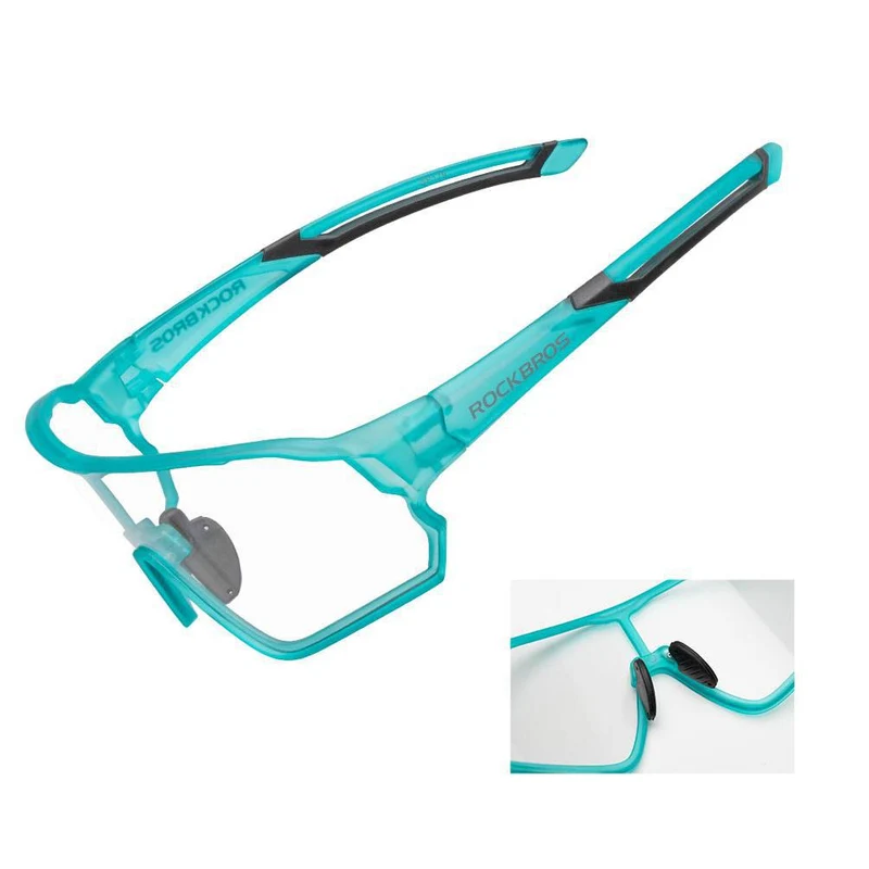 ROCKBROS 포토크롬 Sonnenbrille Fahrradbrille UV400-Schutz 유니섹스