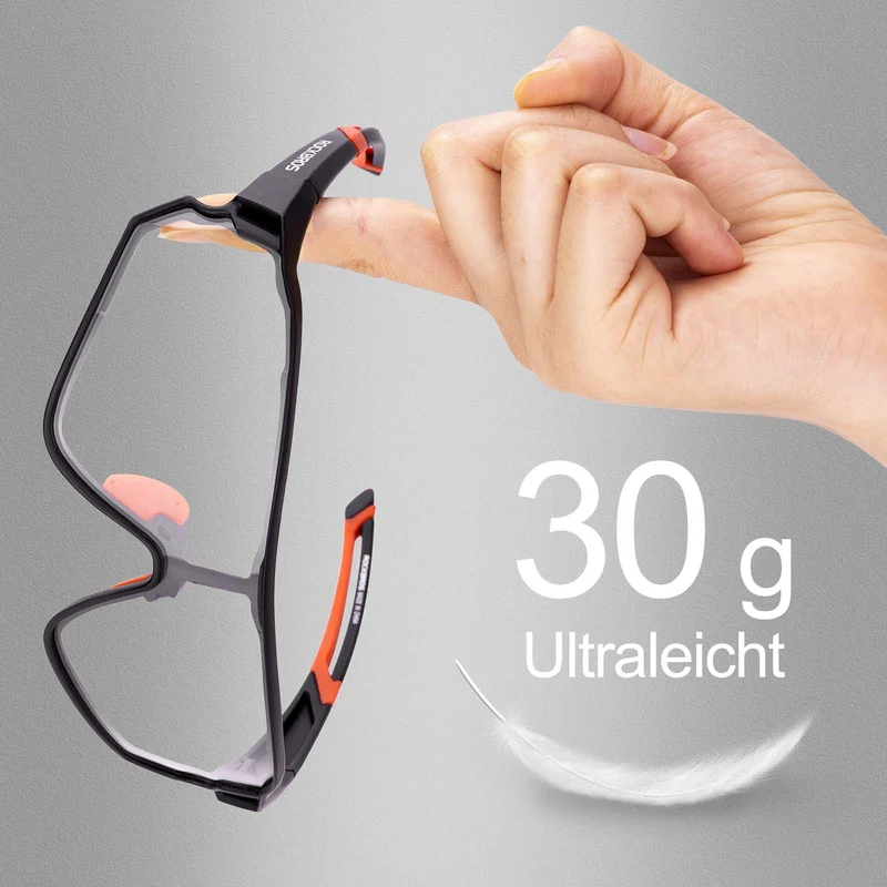ROCKBROS 포토크롬 Sonnenbrille Fahrradbrille UV400-Schutz 유니섹스