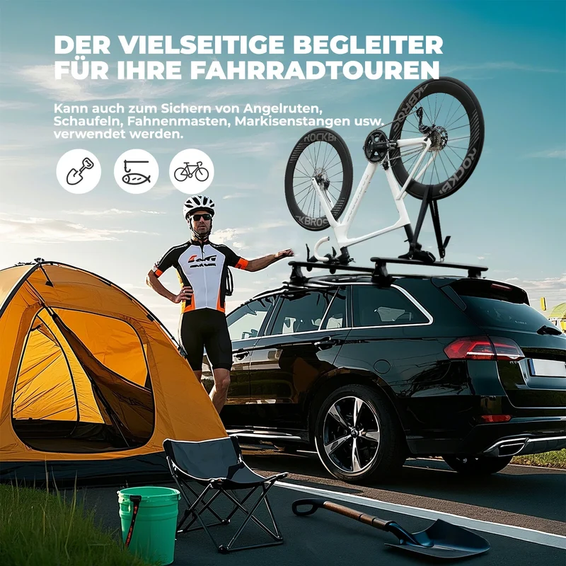 Fahrradträger Umgekehrte Dachträger für das Auto