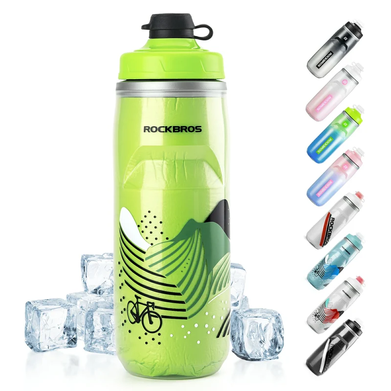 Trinkflasche Fahrrad 620 ml 5 H Kühlenhalten