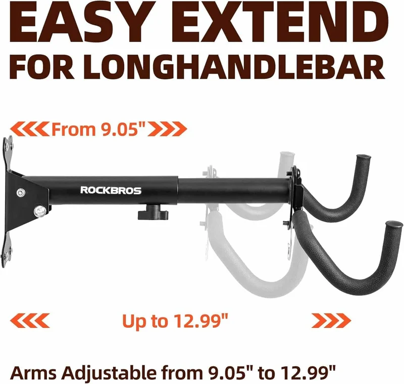 ROCKBROS Fahrrad Wandhalterung 견고한 Fahrradhalter Verstellbar 15kg