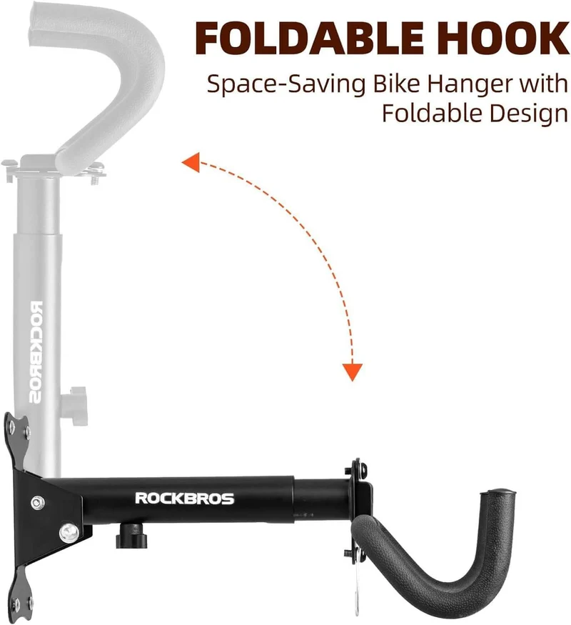 ROCKBROS Fahrrad Wandhalterung 견고한 Fahrradhalter Verstellbar 15kg