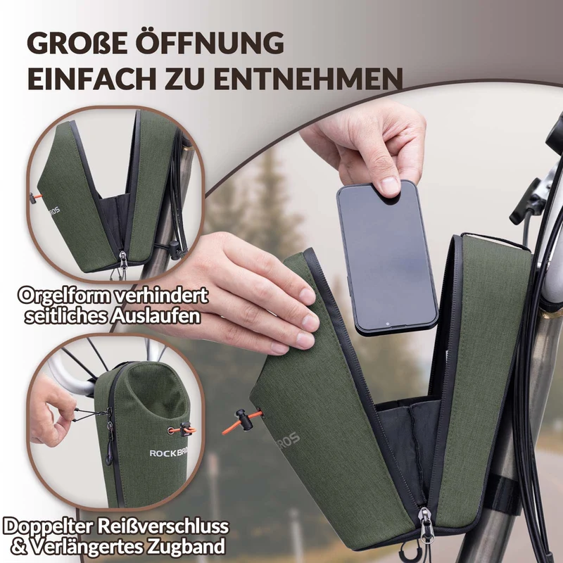 ROCKBROS Lenkertasche Flaschentasche Trinkflaschenhalter 다기능 디자인