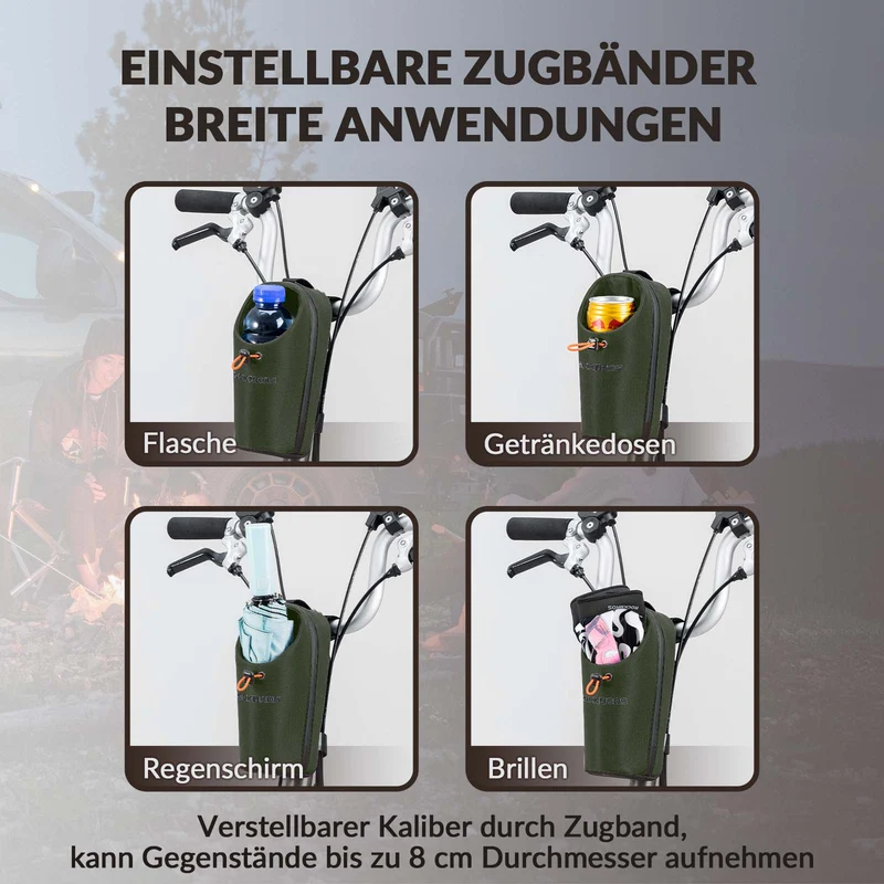 ROCKBROS Lenkertasche Flaschentasche Trinkflaschenhalter 다기능 디자인