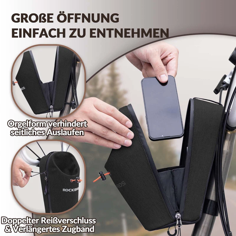 ROCKBROS Lenkertasche Flaschentasche Trinkflaschenhalter 다기능 디자인