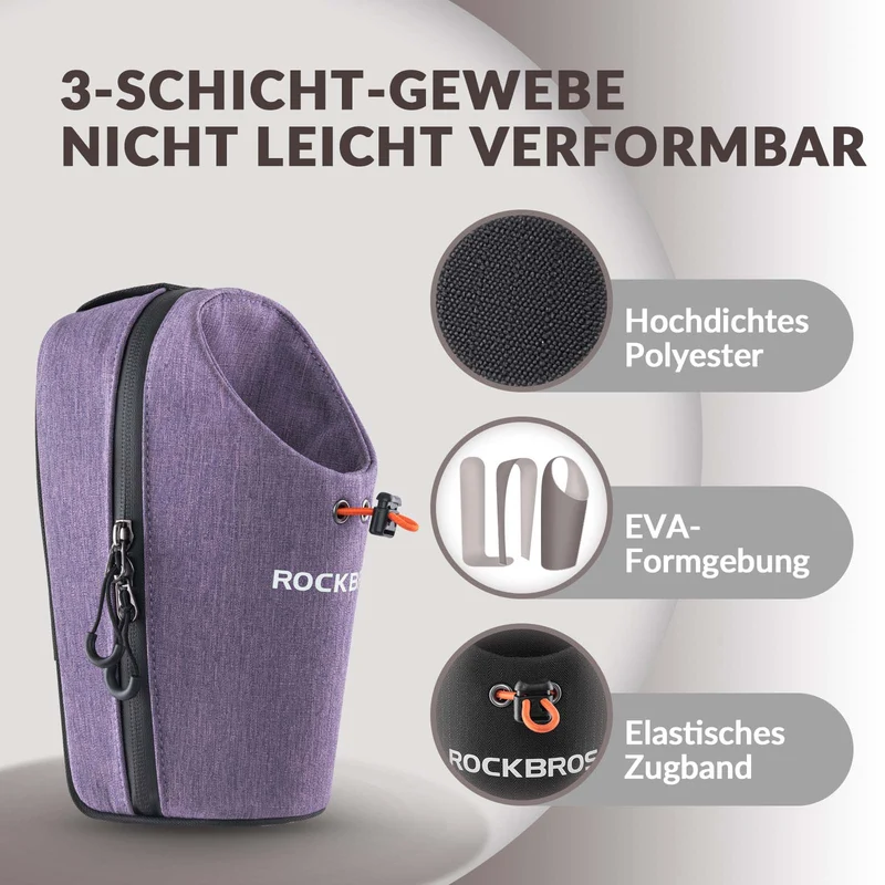 ROCKBROS Lenkertasche Flaschentasche Trinkflaschenhalter 다기능 디자인