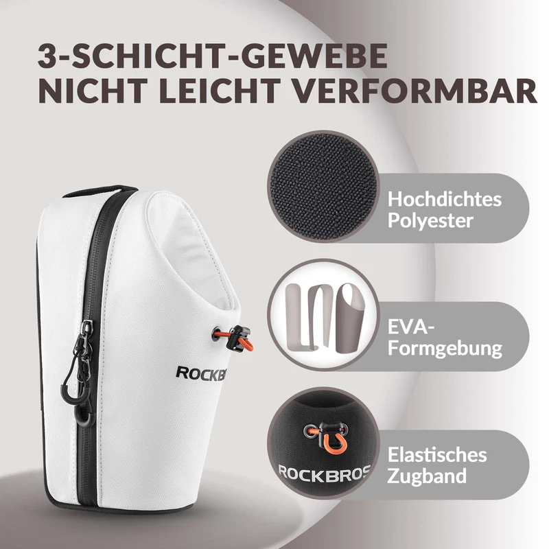 ROCKBROS Lenkertasche Flaschentasche Trinkflaschenhalter 다기능 디자인