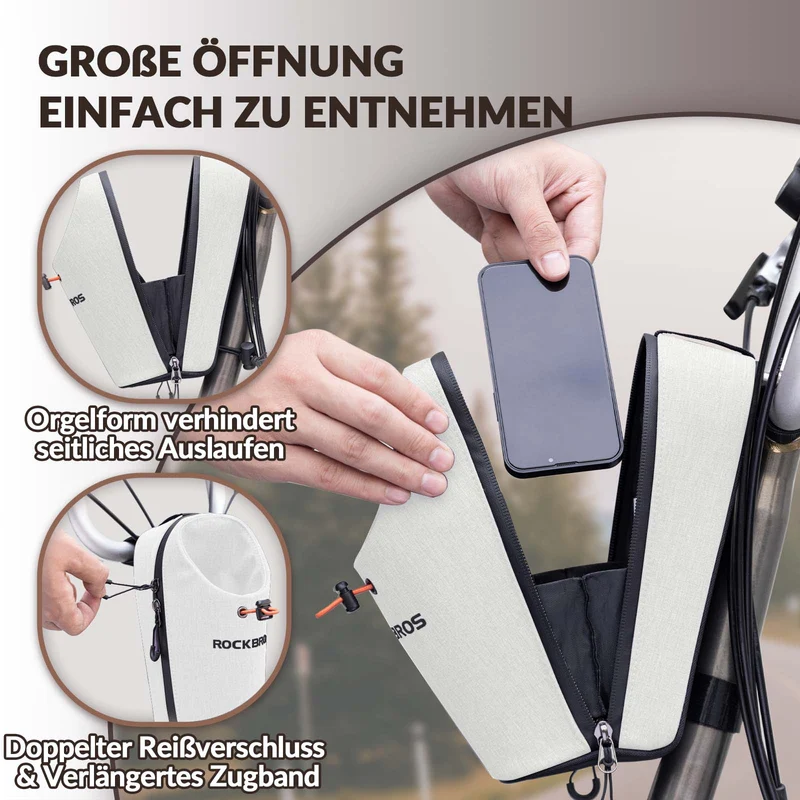 ROCKBROS Lenkertasche Flaschentasche Trinkflaschenhalter 다기능 디자인