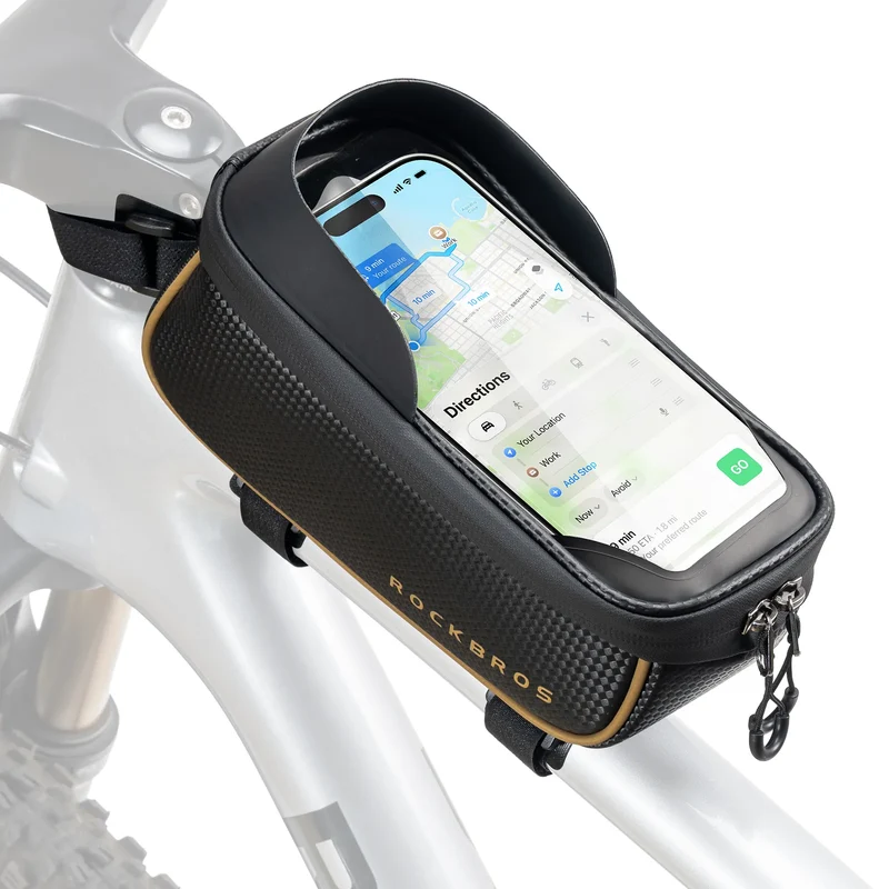 Bike Top Tube Bag with Phone Storage - 1.5L
