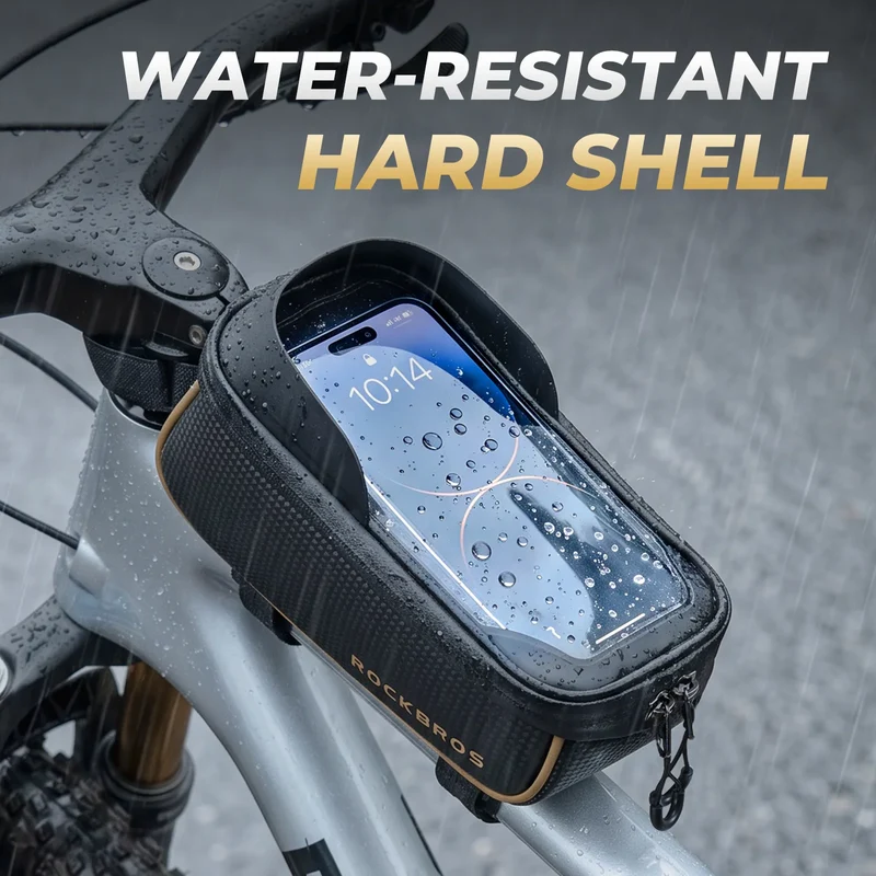 Bike Top Tube Bag with Phone Storage - 1.5L
