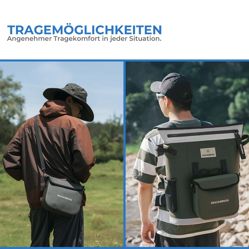 Kühltaschen 18L Groß 68h Kühl Tragbare