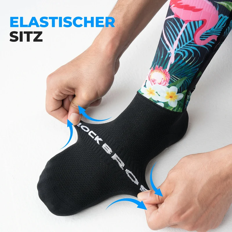 Rennrad Socken Moderat Komprimierende Fahrradsocken