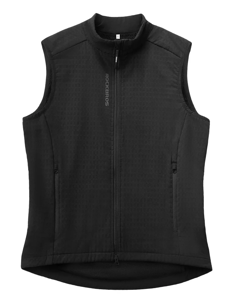 Men's Windproof Fleece Cycling Vest