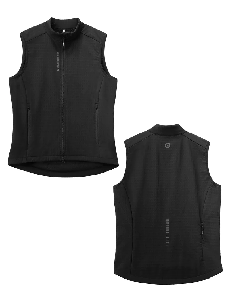Men's Windproof Fleece Cycling Vest