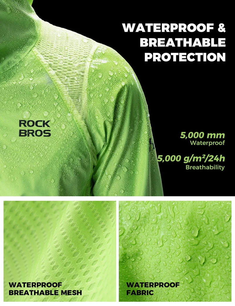 Men’s Windproof Outdoor Jacket for Cycling & Hiking