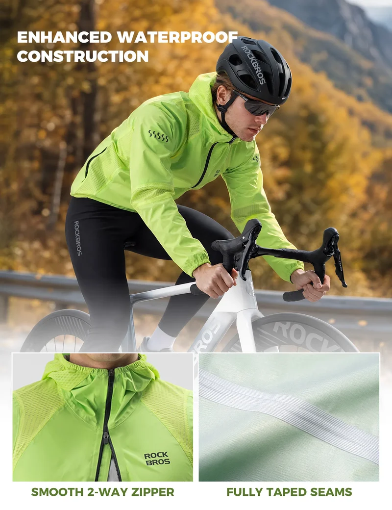 Men’s Windproof Outdoor Jacket for Cycling & Hiking