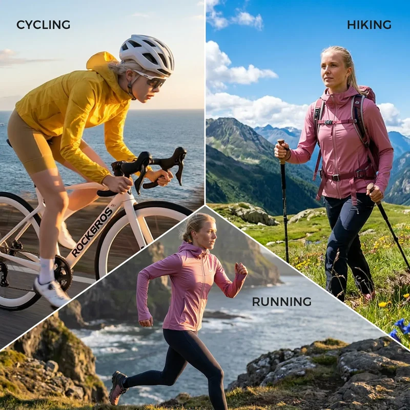 Women’s TVI Hooded Cycling Windbreaker Jacket
