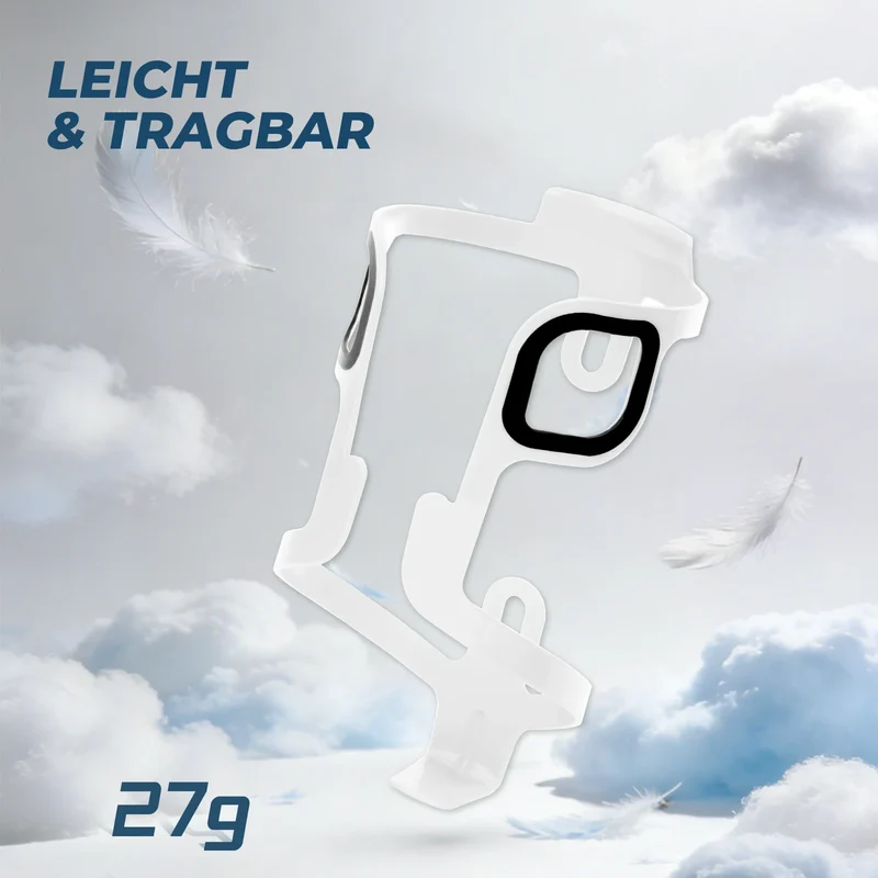 Fahrrad Flaschenhalter Aluminium 27g für Trinkflaschen bis 75mm
