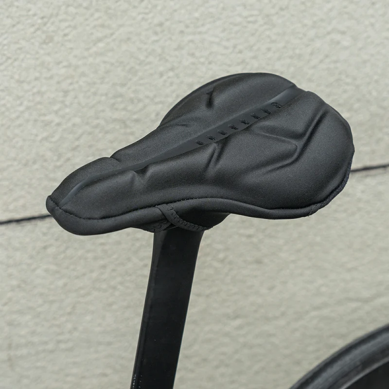Sattelbezug Fahrrad, weicher Gelüberzug Sattelschutz für Fahrradsitz (26,5 x 18,5 cm)