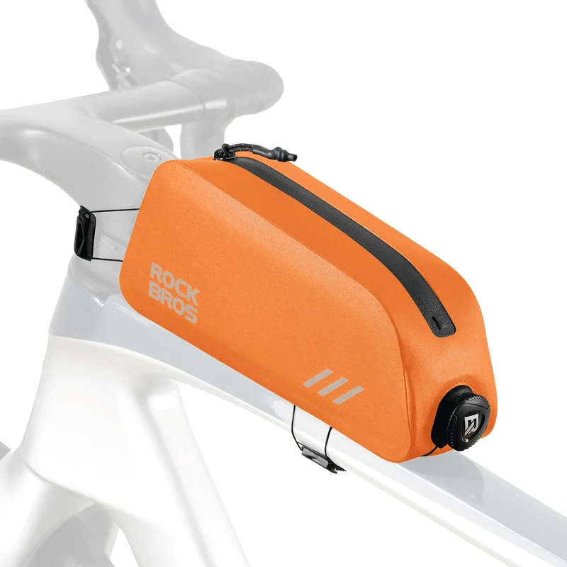 0,9L Fahrrad Oberrohrtasche Wasserdicht Drehverschluss