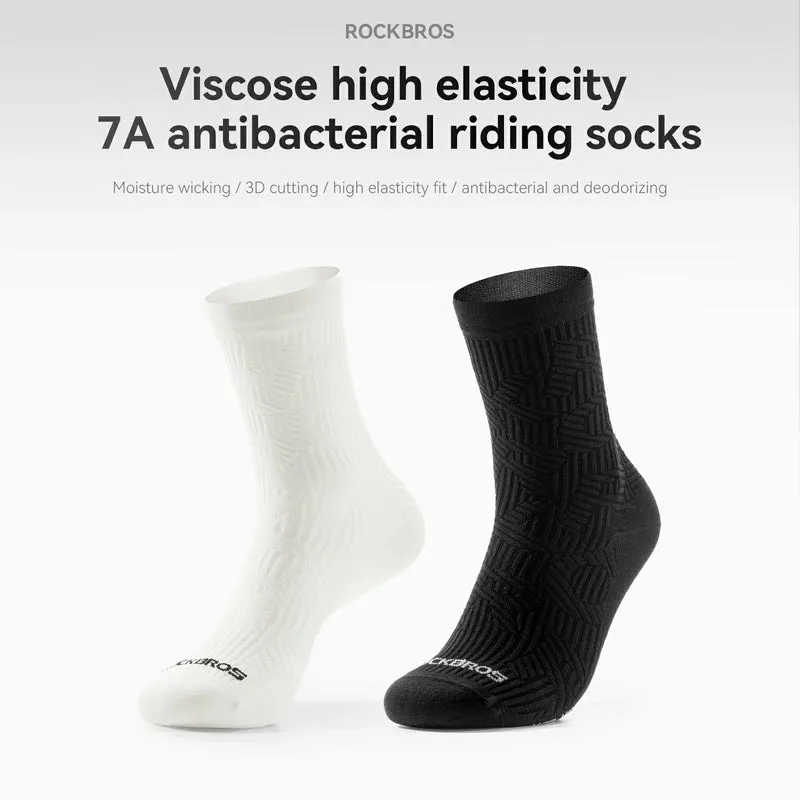 7A Antibakterielle Fahrradsocken 2 Paar