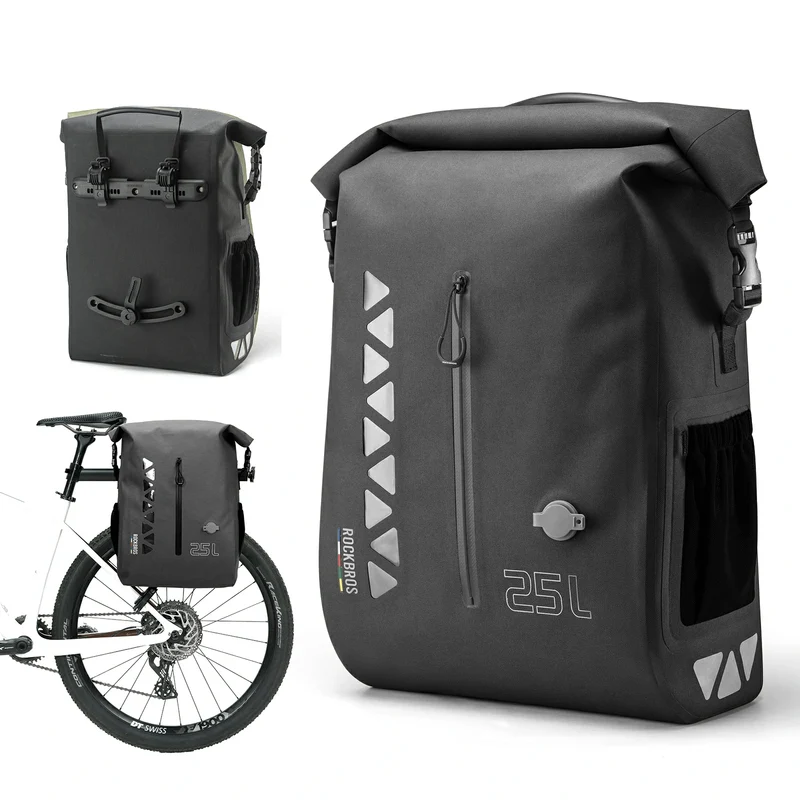 Road to Sky Gepäckträgertasche Wasserdicht Fahrradtasche für Gepäckträger