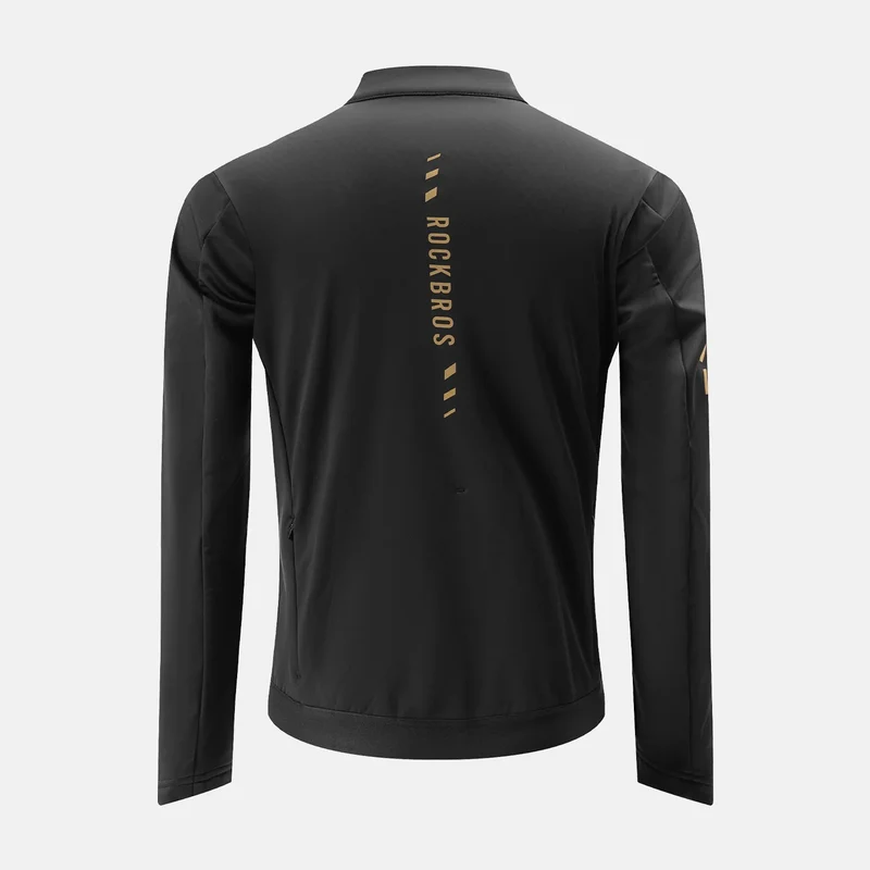 Winddichtes Langarm Winter Radtrikot mit Fleece, Herren & Damen, Euro-Größen, für Rennrad & Mountainbike