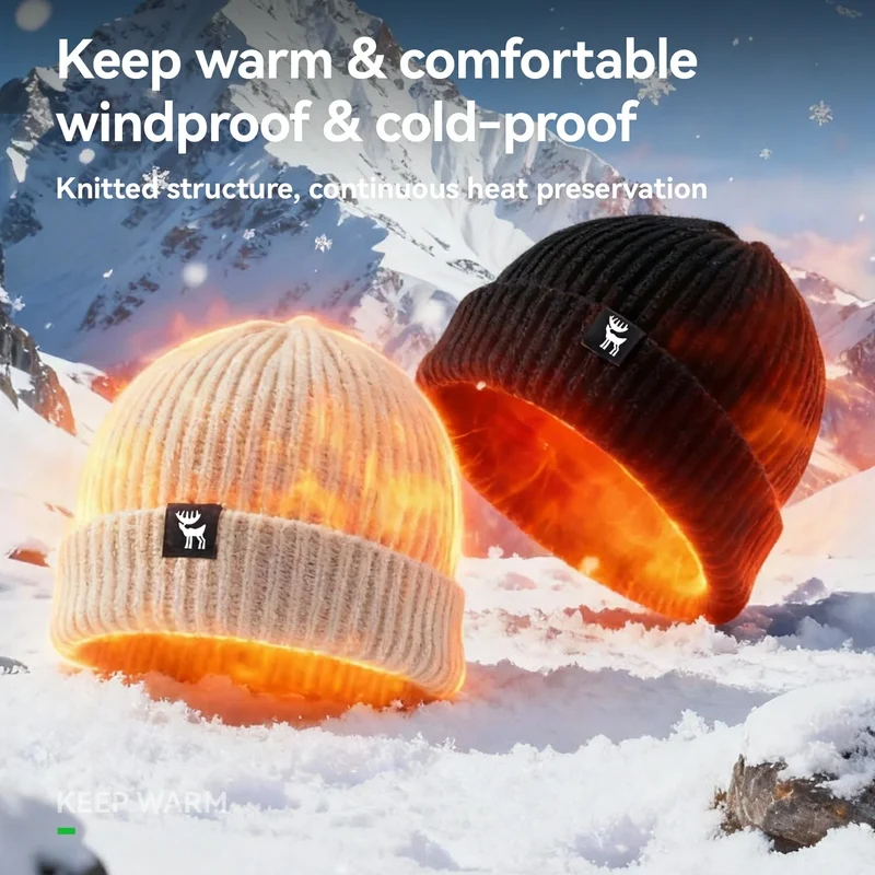 Warm Slouchy Knit Beanie