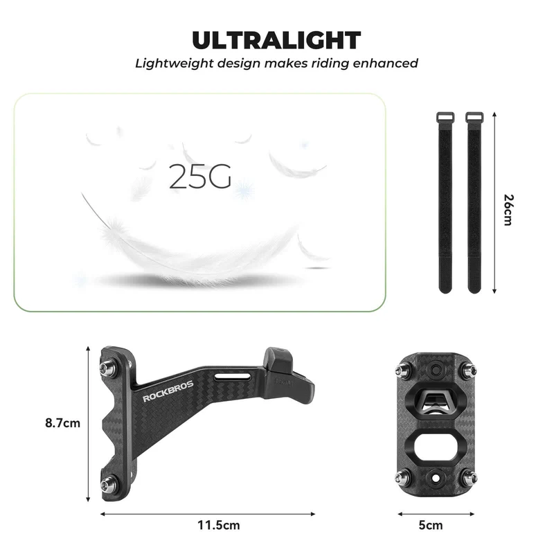 Saddle-Mounted Magnetic Gear Carry System