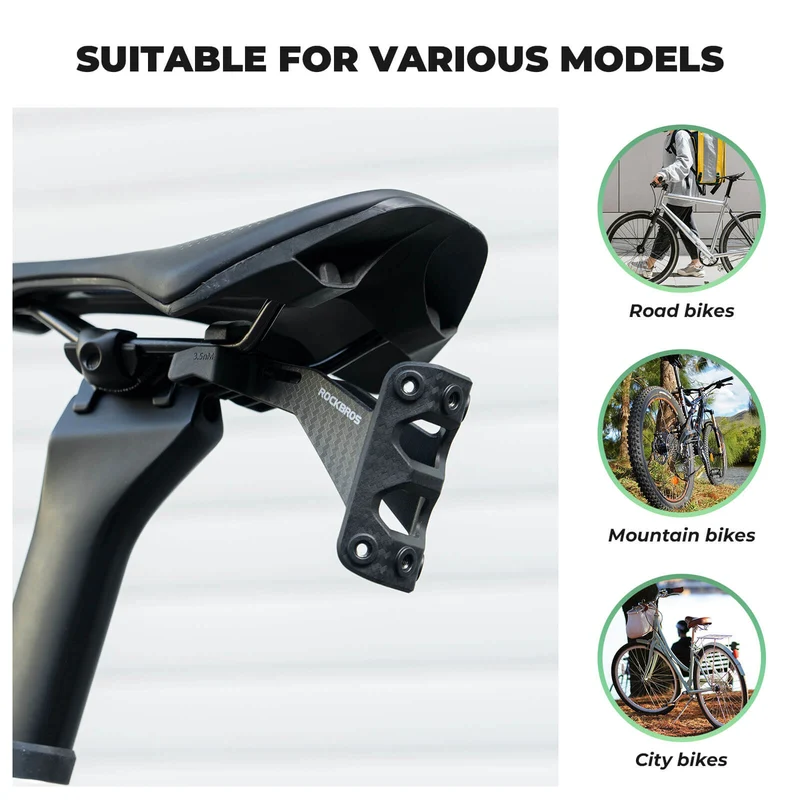 Saddle-Mounted Magnetic Gear Carry System