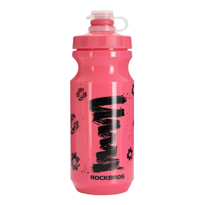 Trinkflasche Auslaufsicher BPA-frei Einhändig, Sportflasche 600ml