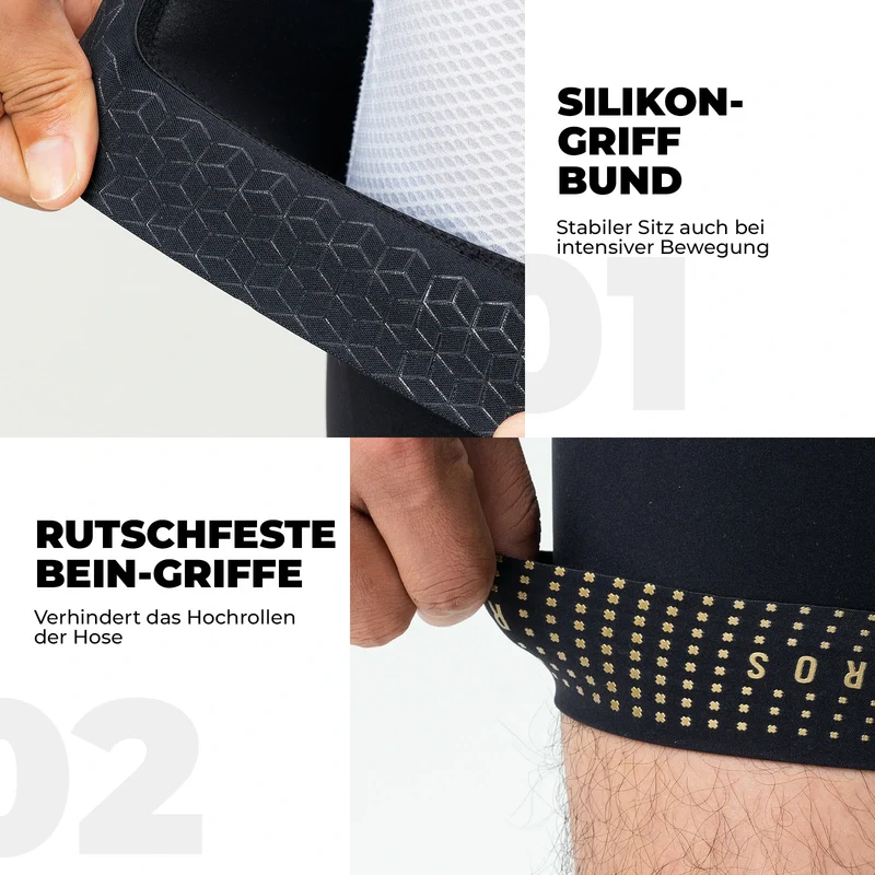 Fahrradhose Kurz Gepolstert Herren