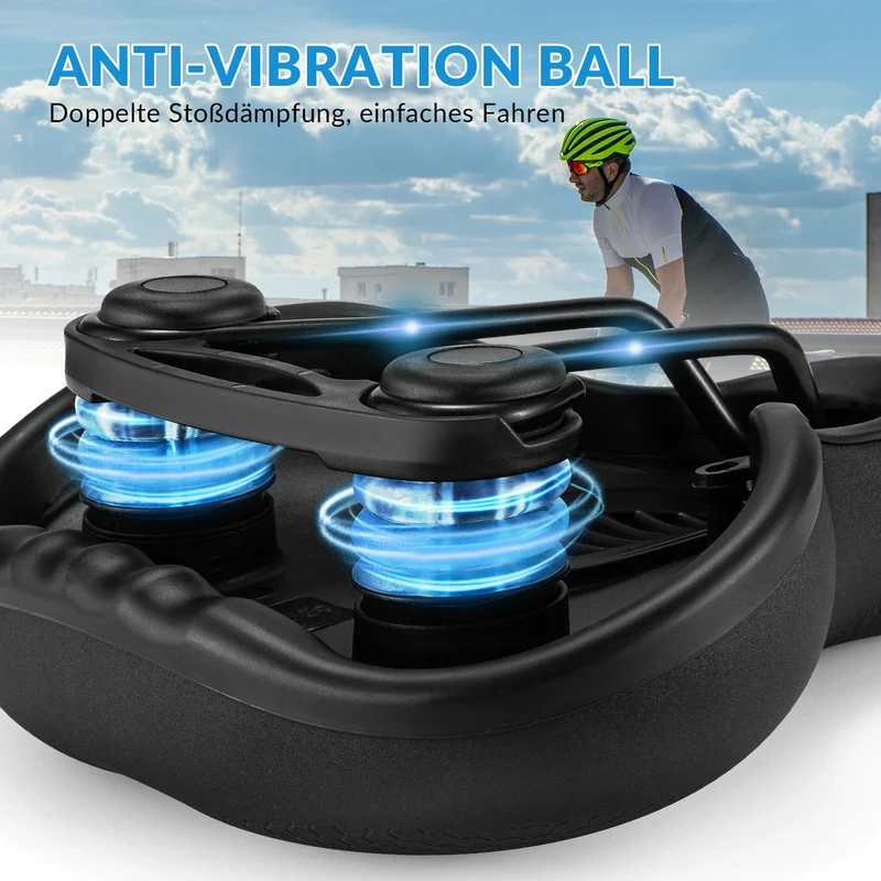 Fahrradsattel Fahrradsitz 5cm Memory Foam Atmungsaktiv Wasserdicht 3 Type