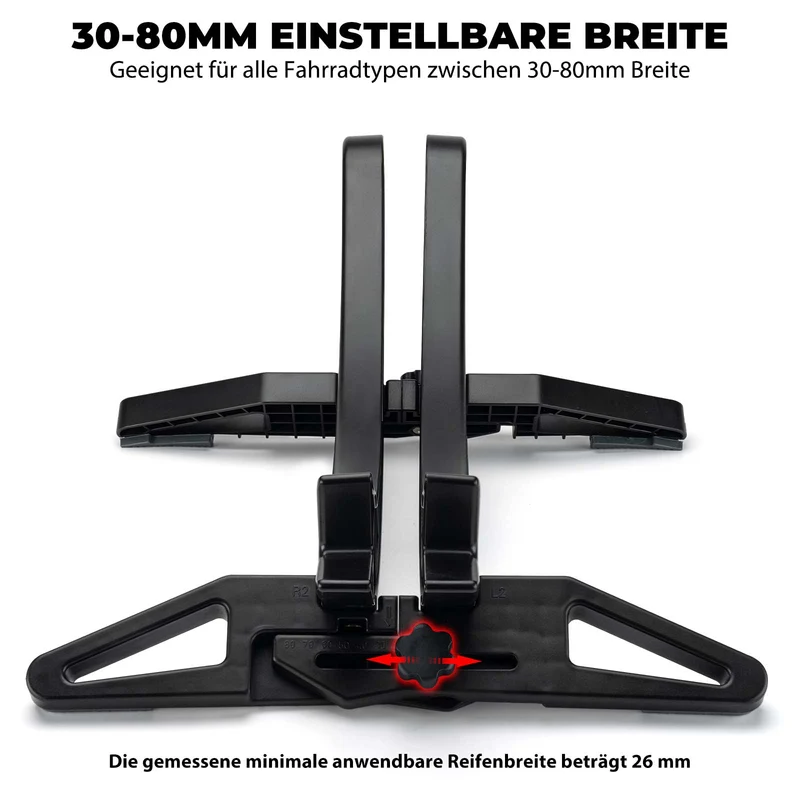 ROCKBROS Fahrrad Parkständer, 26~80mm용 Verstellbare Fahrradständer