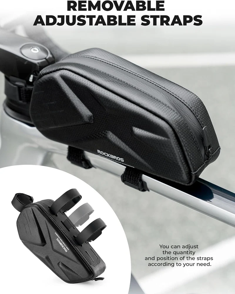 ROCKBROS Fahrrad Rahmentasche Fahrradtasche Oberrohrtasche 1.4L