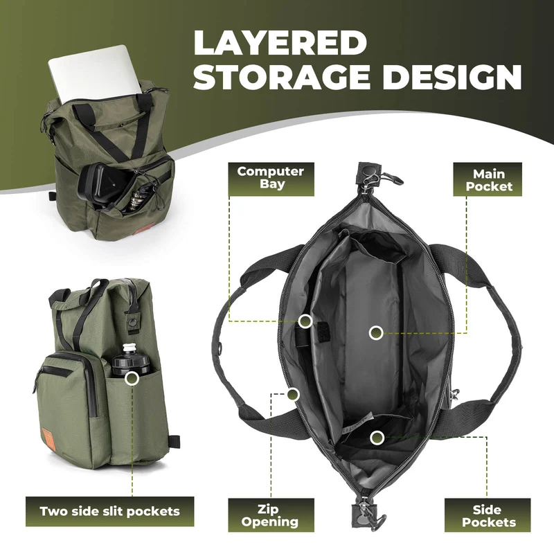 Bike Bag & Lock with Phone Mount Set