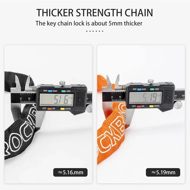 Keyed Bike Chain Lock
