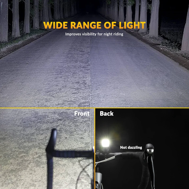 RHL1500 Bike Front Light with Intelligent Temperature Control