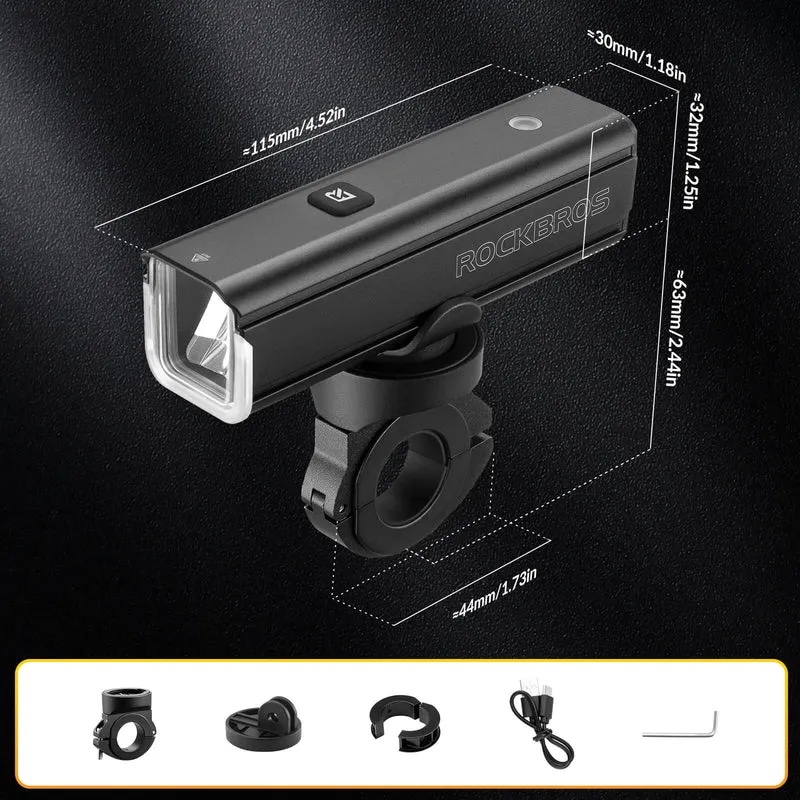 RHL1500 Bike Front Light with Intelligent Temperature Control
