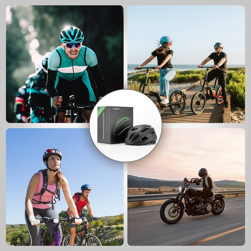 ROCKBROS Fahrradhelm 스포츠 산악자전거 Schutzhelm Atmungsaktiv 54-58cm