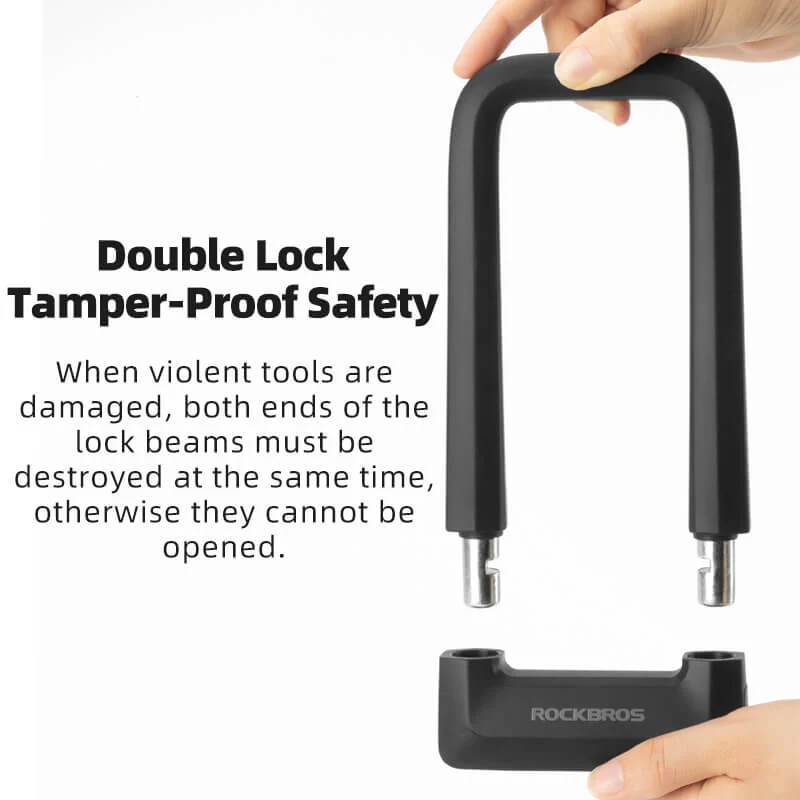 Heavy-Duty Anti-Cut Bike U-Lock