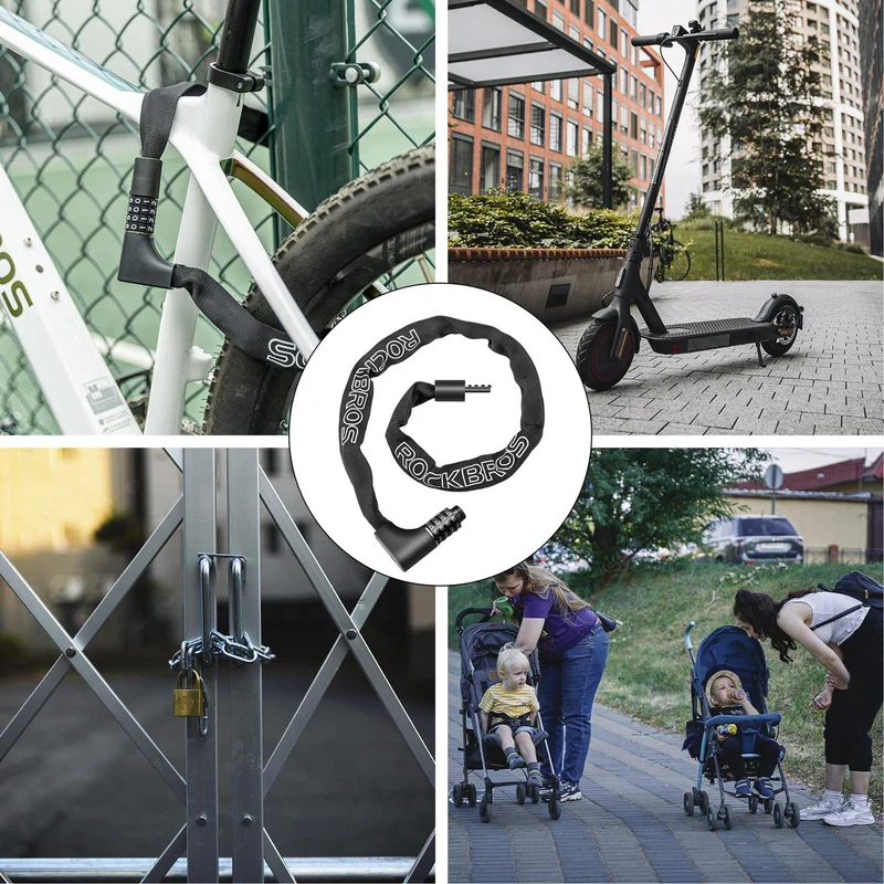 U-Lock & Chain Lock Security Bundle