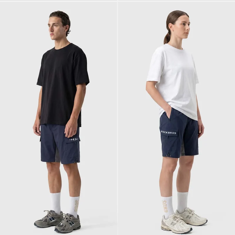 Men's 2-in-1 Cycling Shorts with Detachable Padded Liner