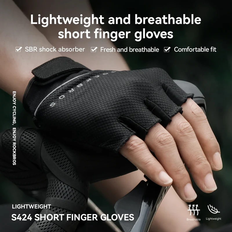 S424 Half Finger Cycling Gloves